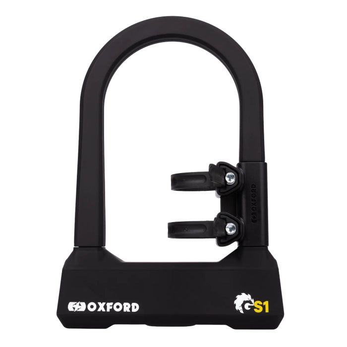 Oxford Grinder S1 U-Lock Black - 14mm x 260mm x 155mm FREE UK Delivery, FREE 365 Day Returns | Moto Central