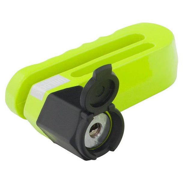 Mammoth Security Heavy Duty Disc Lock With Steel Pin Yellow - product view