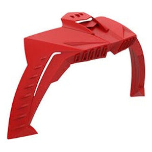 LS2 FF805 Air Vent Rear Red – replacement motorcycle helmet rear air vent – front view