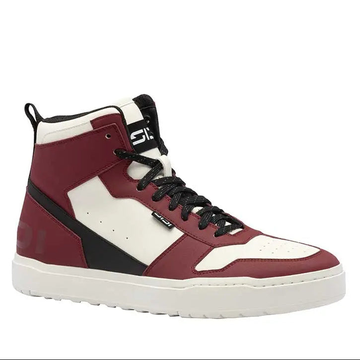 Sidi Lynx CE Short Boots Black / Dark Red FREE UK Delivery, FREE 365 Day Returns | Moto Central