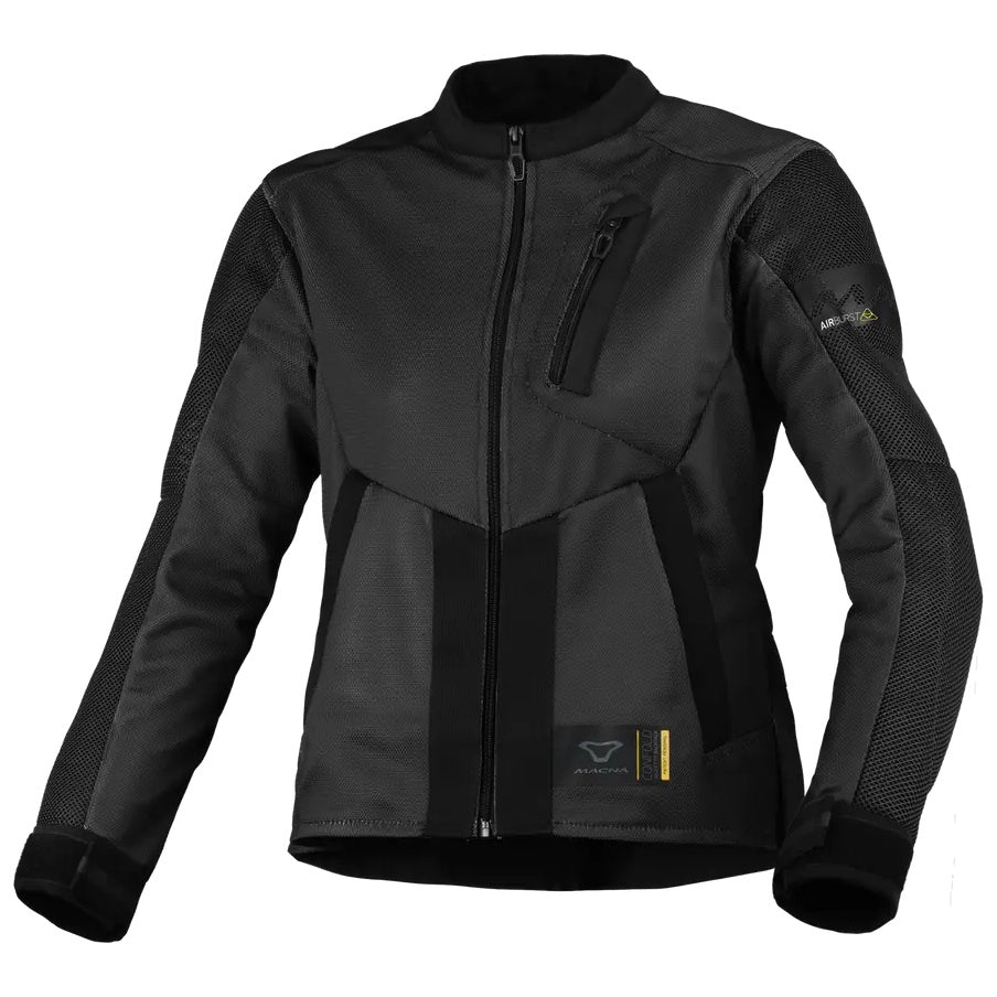 Macna Torida Ladies Textile Jacket Black, front view