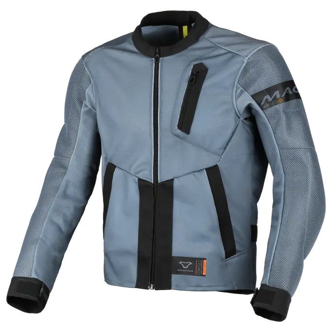 Macna Torido Textile Jacket Grey / Black, front view