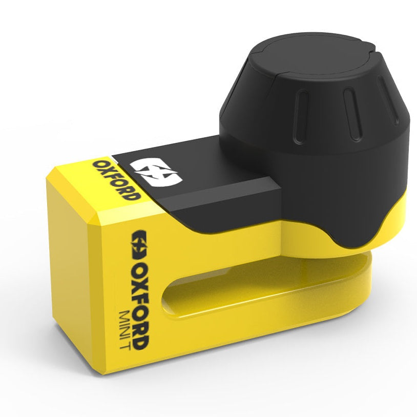 Oxford Mini T Disc Lock Yellow, disc lock product view