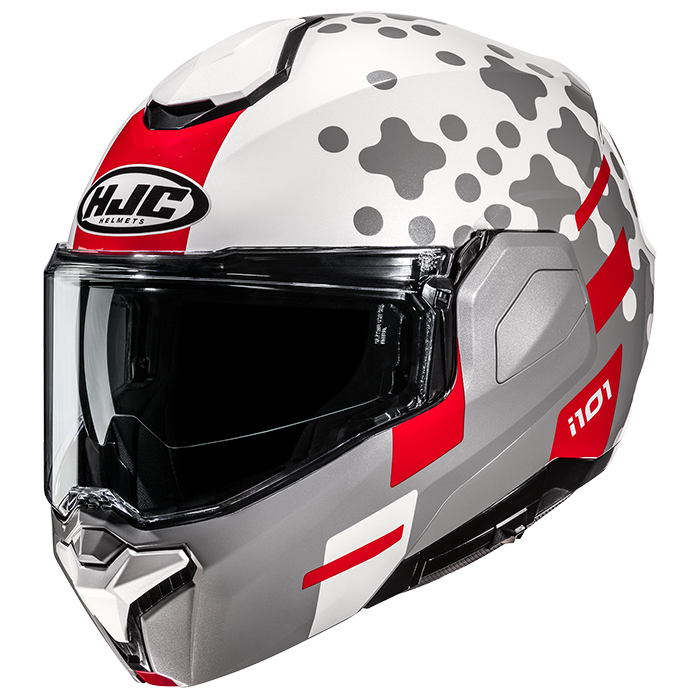 HJC i101 Astel MC1 Red FREE UK Delivery, FREE 365 Day Returns | Moto Central