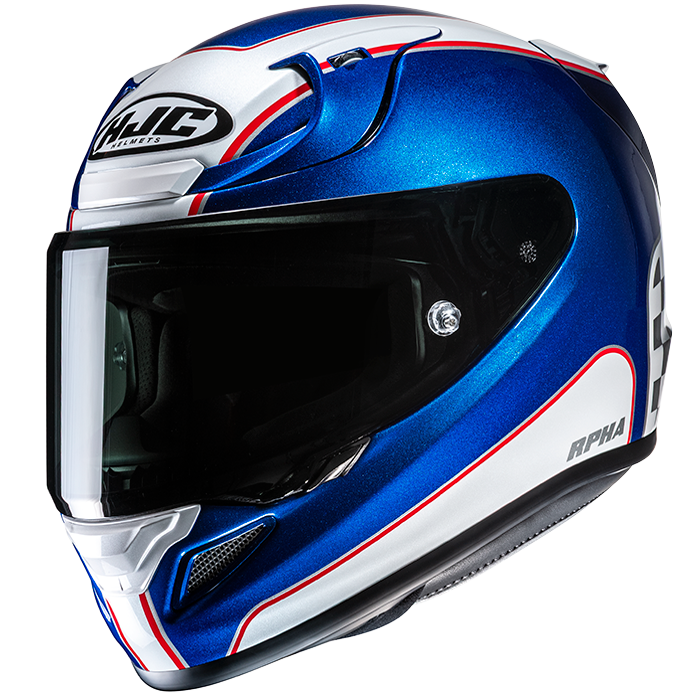 HJC RPHA 12 Respon MC2 Blue / White / Red FREE UK Delivery, FREE 365 Day Returns | Moto Central