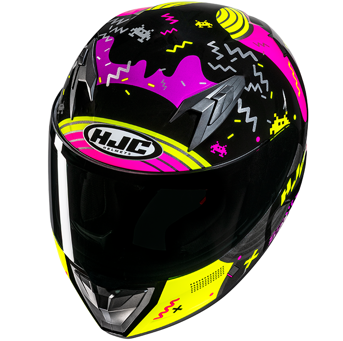 HJC Y10 Kids Mika MC3H Yellow FREE UK Delivery, FREE 365 Day Returns | Moto Central