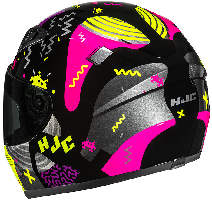 HJC Y10 Kids Mika MC3H Yellow FREE UK Delivery, FREE 365 Day Returns | Moto Central