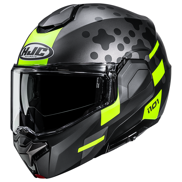 HJC i101 Astel MC3HSF Yellow FREE UK Delivery, FREE 365 Day Returns | Moto Central