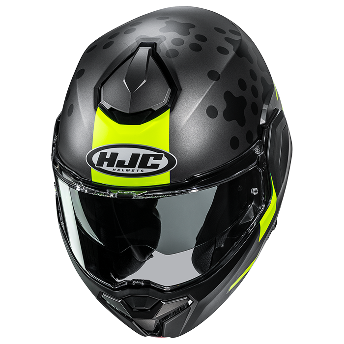 HJC i101 Astel MC3HSF Yellow FREE UK Delivery, FREE 365 Day Returns | Moto Central