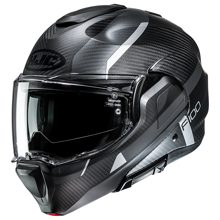 HJC F100 Carbon Askan MC5SF Black FREE UK Delivery, FREE 365 Day Returns | Moto Central