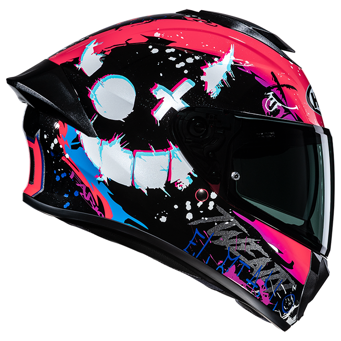HJC C71 FQ20 MC8 Pink FREE UK Delivery, FREE 365 Day Returns | Moto Central