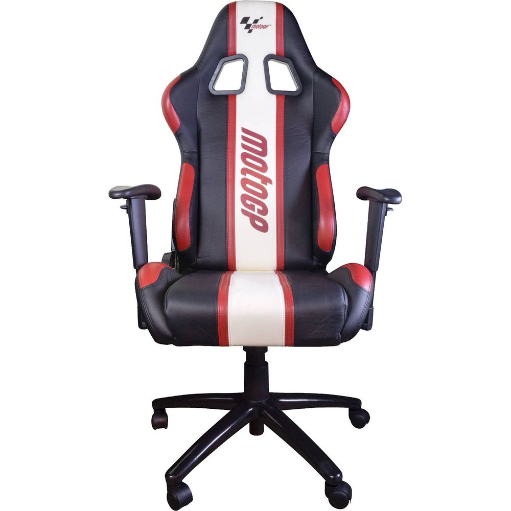 MotoGP Team Chair With Armrests Red / White / Black
