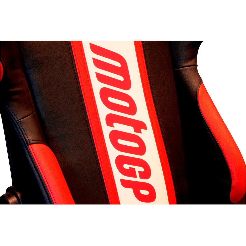 MotoGP Team Chair With Armrests Red / White / Black