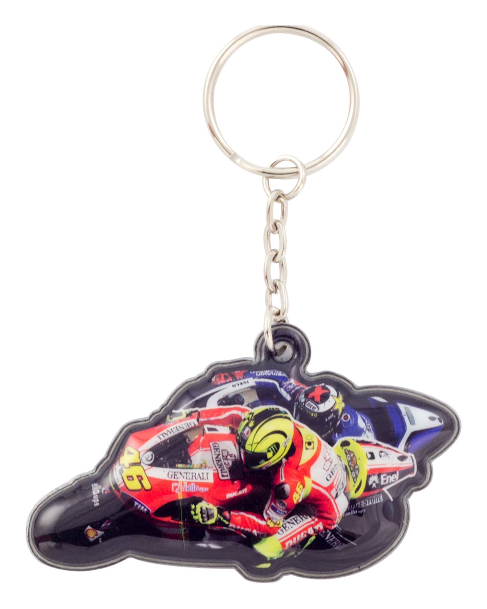 MotoGP Rossi 46 Knee Down PVC Keyfob