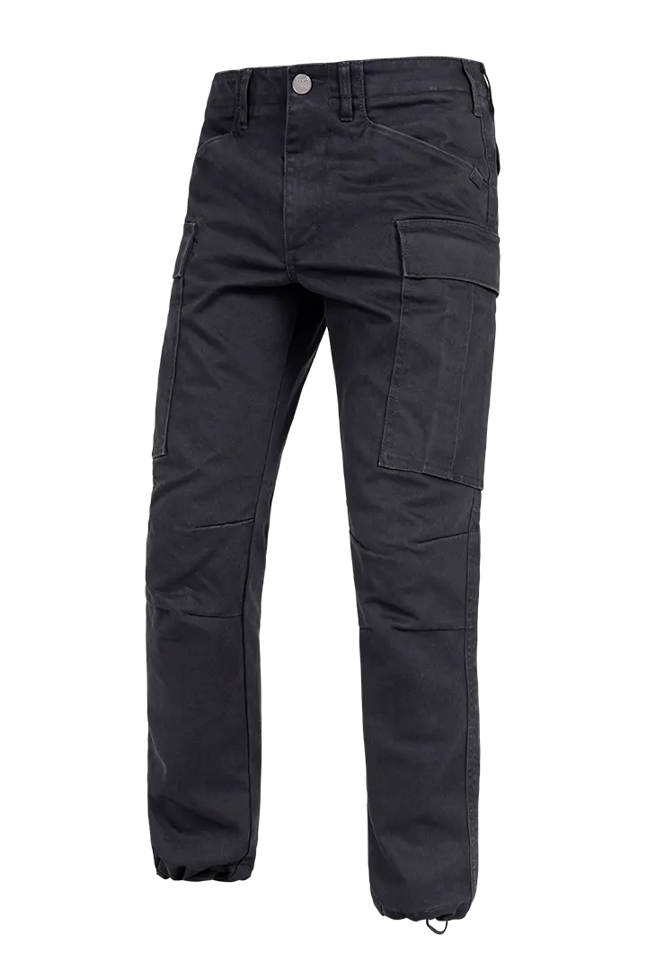 John Doe Regular Protective Cargo Trouser Mono Black / Black - FREE UK Shipping, FREE 365 Day Returns | Moto Central