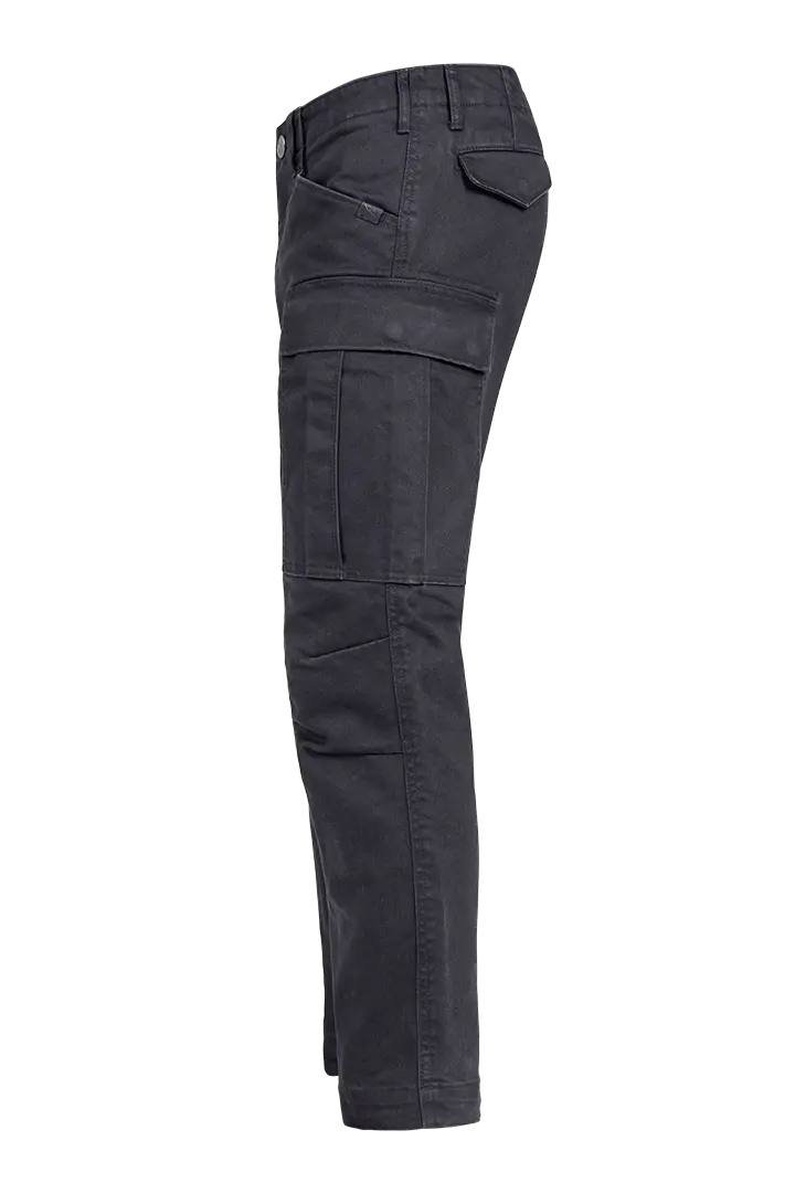 John Doe Regular Protective Cargo Trouser Mono Black / Black - FREE UK Shipping, FREE 365 Day Returns | Moto Central
