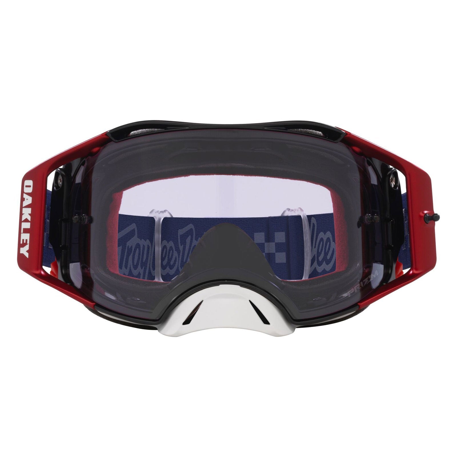 Oakley Airbrake TLD RWB Stars MX Goggles Low Light Prizm front view