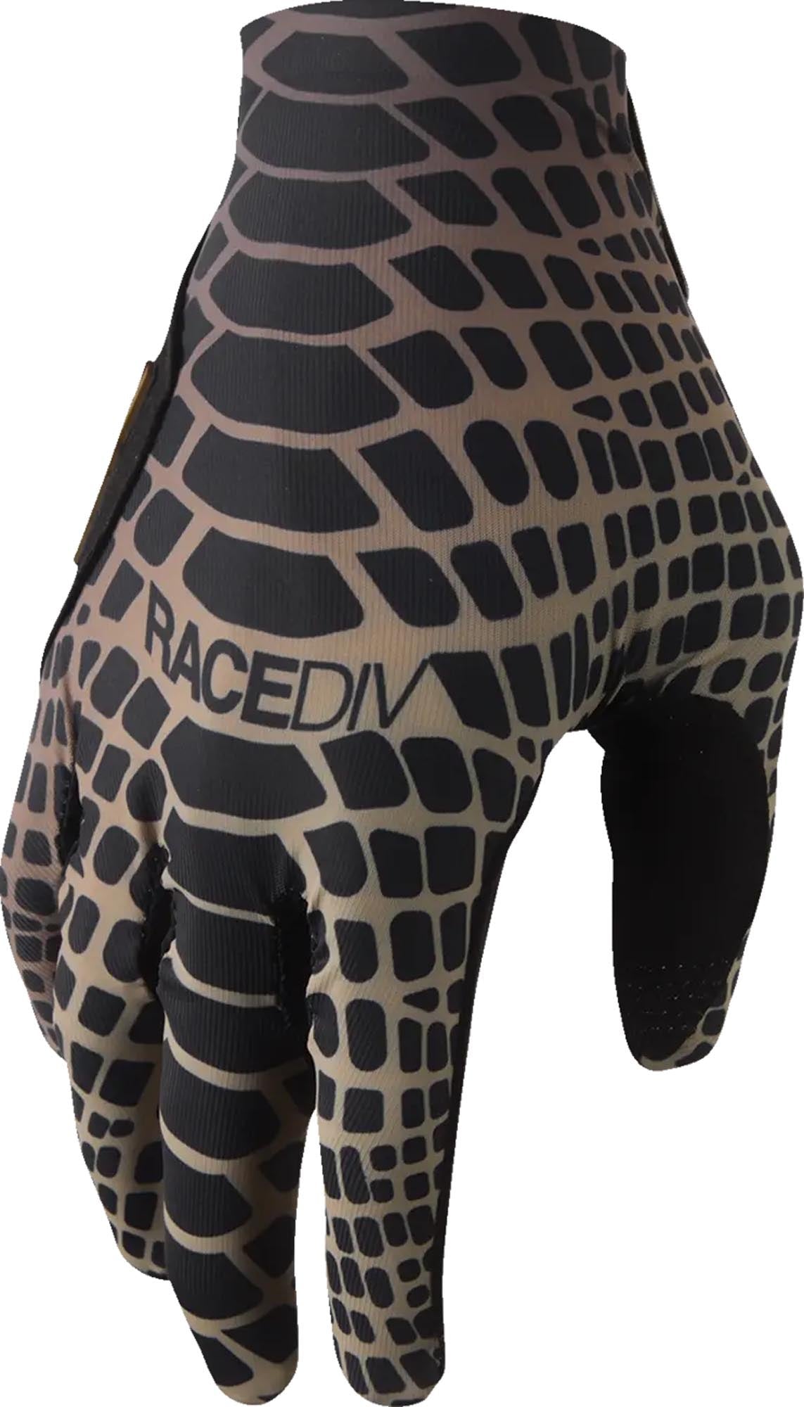 Thor Sportmode Cobra Gloves Copper - back-of-hand view