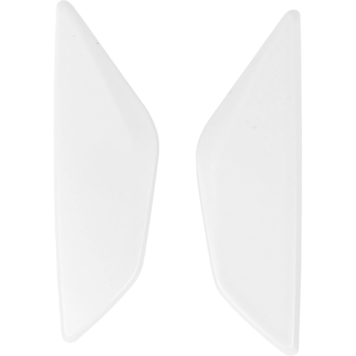 Icon Threshold helmet side covers matt white
