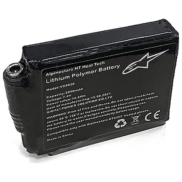 Alpinestars Battery Replacement For Heated Gloves - replacement heated-glove battery