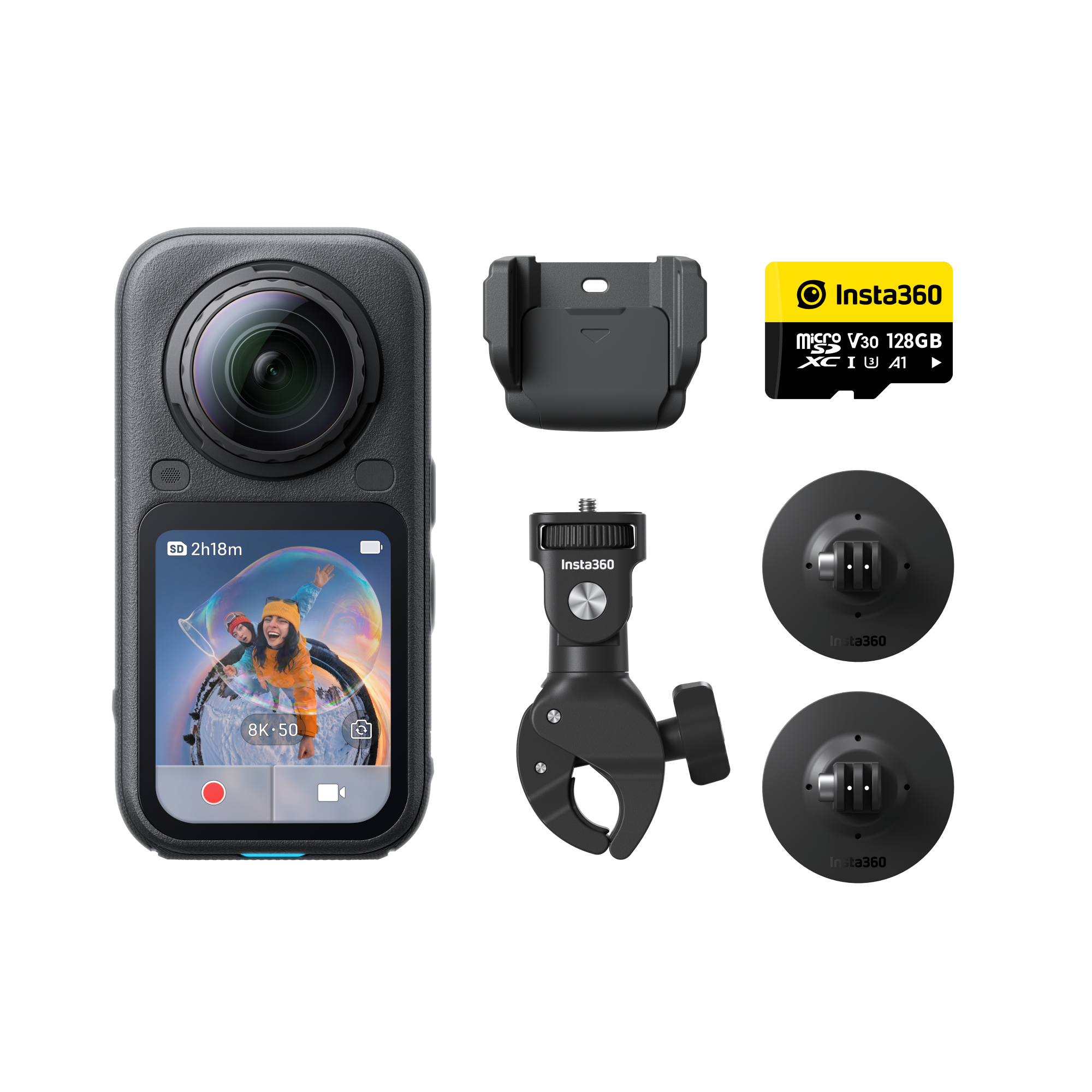 Insta360 X6 Motorcycle Bundle Black