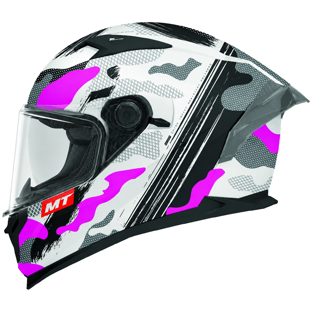 MT Helmets Braker SV Crossover A8 Matt Pink