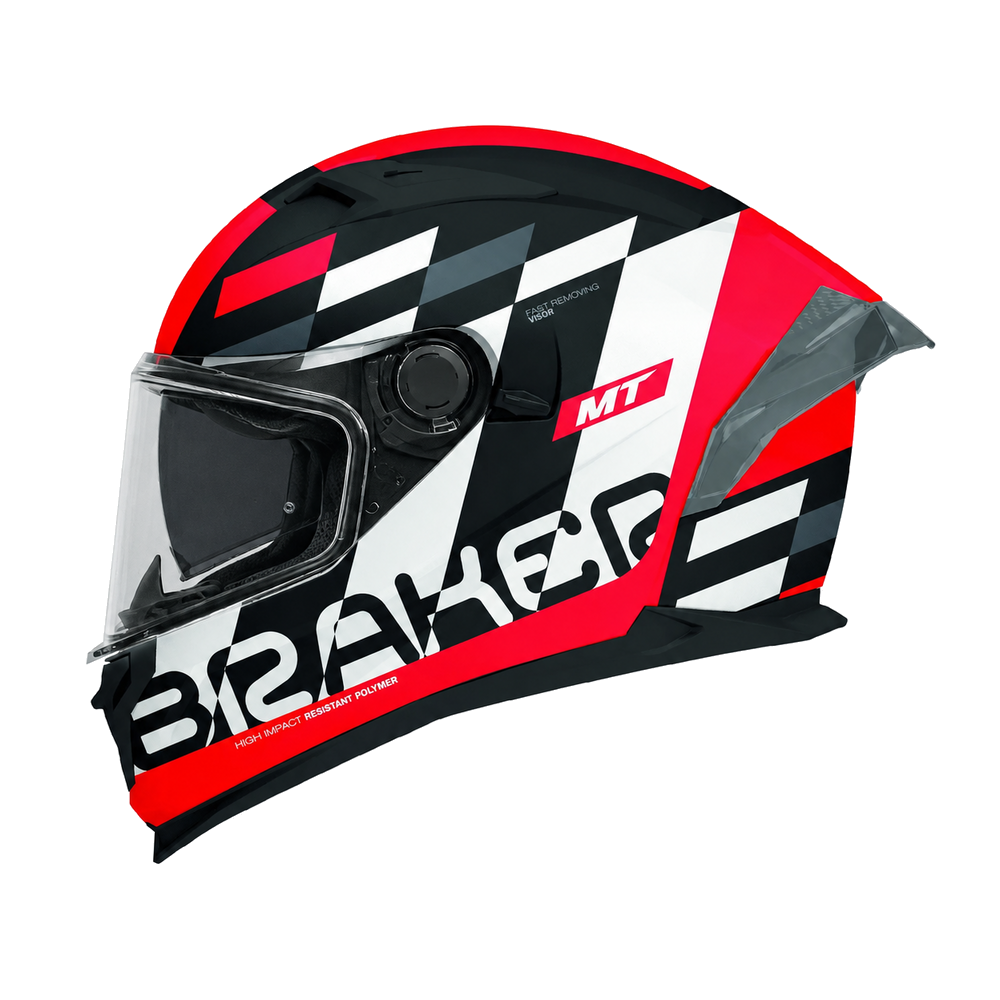 MT Helmets Braker SV Foster B5 Matt Red