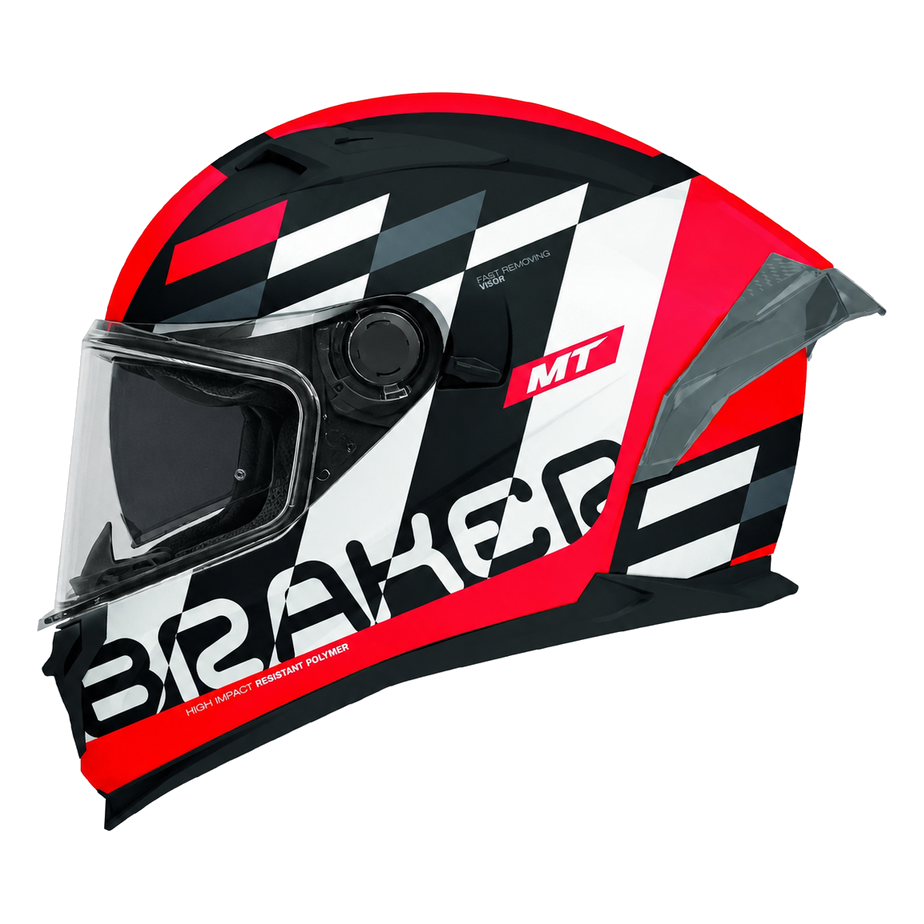 MT Helmets Braker SV Foster B5 Matt Red
