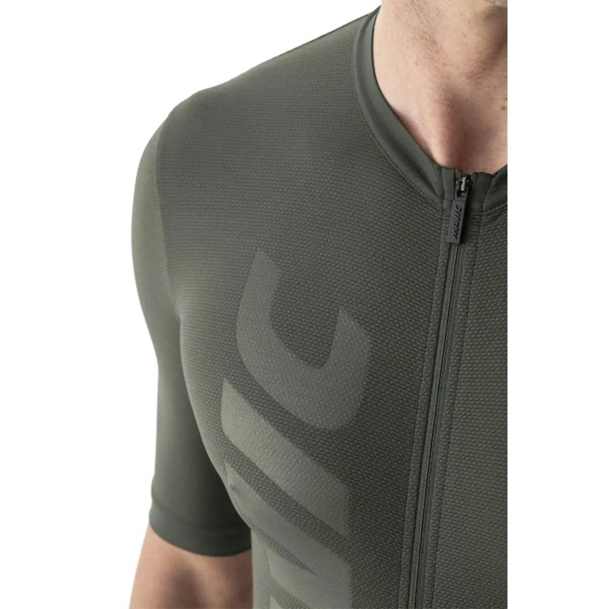 Mavic Aksium Short Sleeves Jersey Army Green - FREE UK Shipping, FREE 365 Day Returns | Moto Central