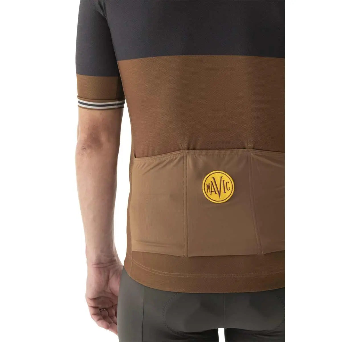 Mavic Heritage Short Sleeves Jersey Bronze - FREE UK Shipping, FREE 365 Day Returns | Moto Central