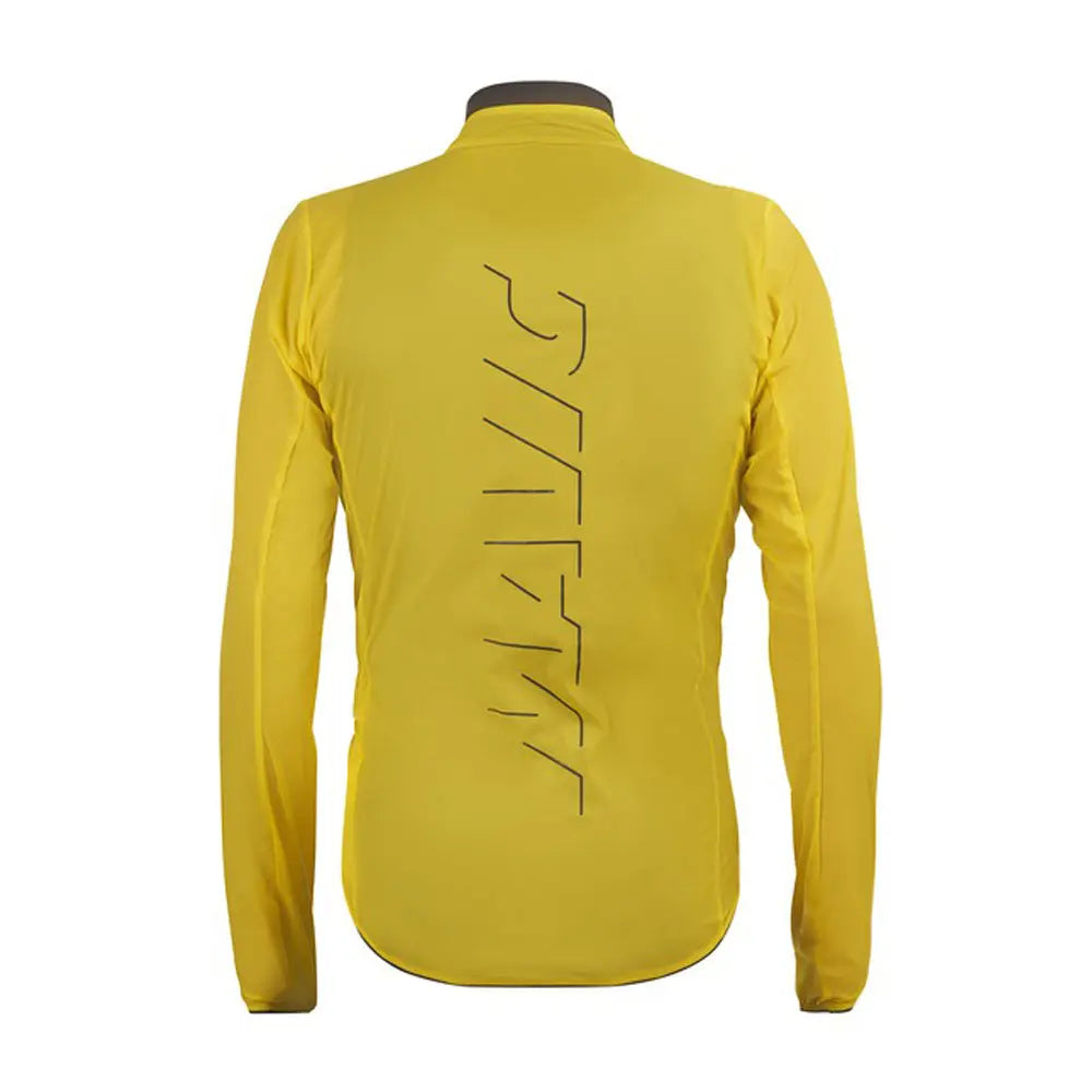 Mavic Cosmic Windproof Jacket Yellow - FREE UK Shipping, FREE 365 Day Returns | Moto Central