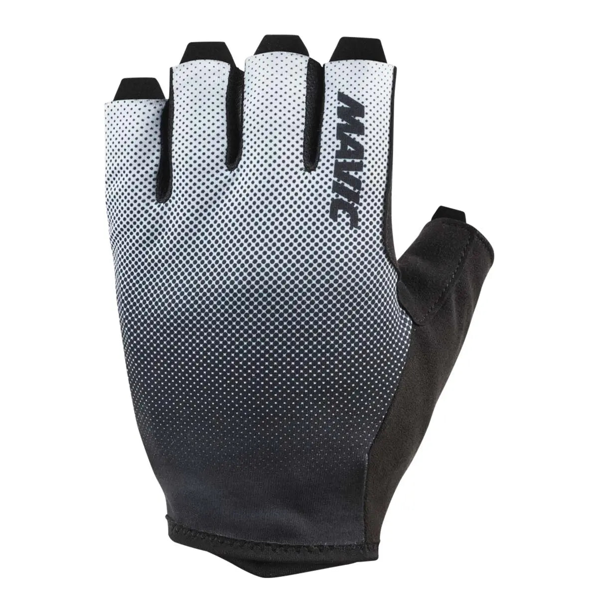 Mavic Aksium Gradient Gloves Black / White - FREE UK Shipping, FREE 365 Day Returns | Moto Central