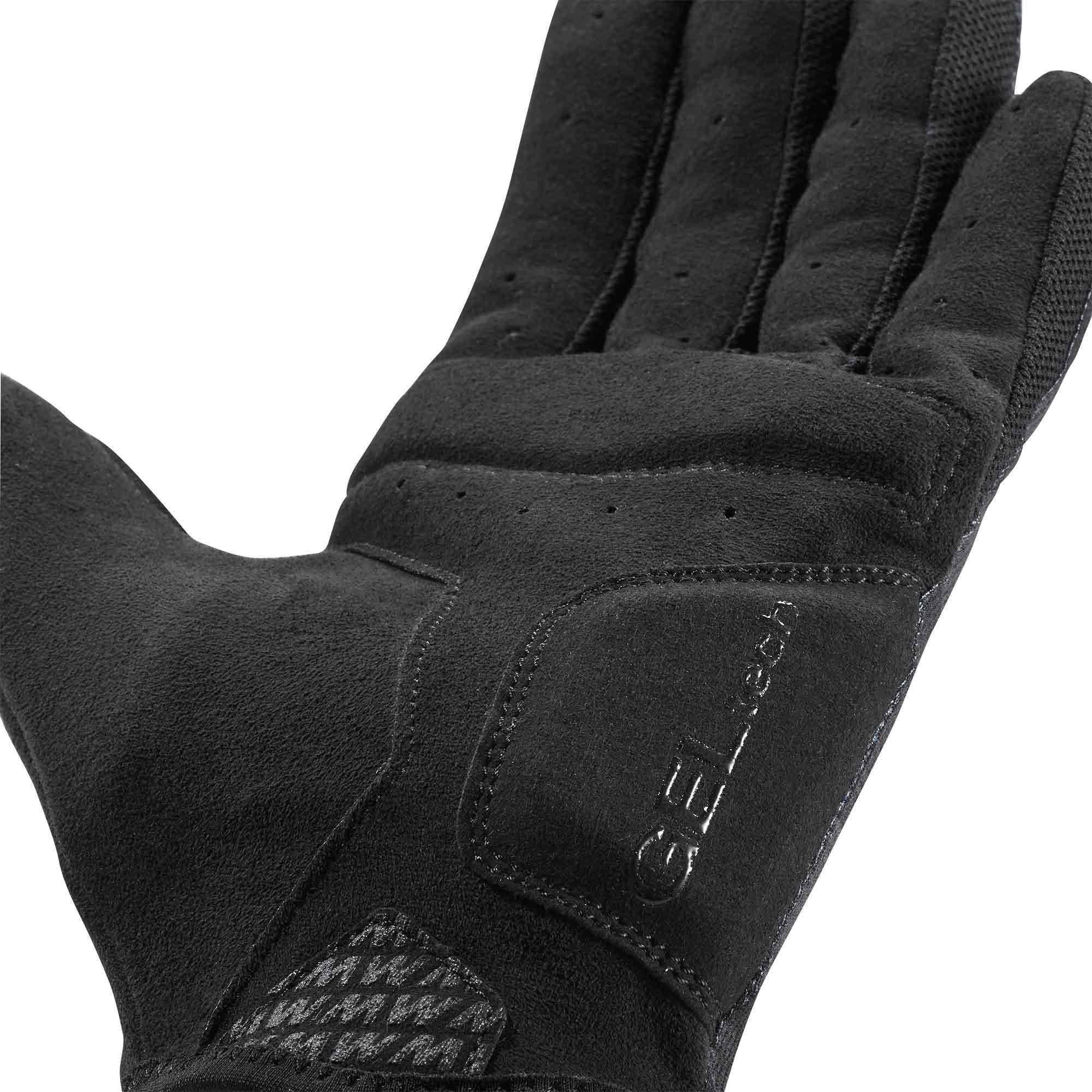 Mavic Aksium Graphic Long Gloves Black - FREE UK Shipping, FREE 365 Day Returns | Moto Central