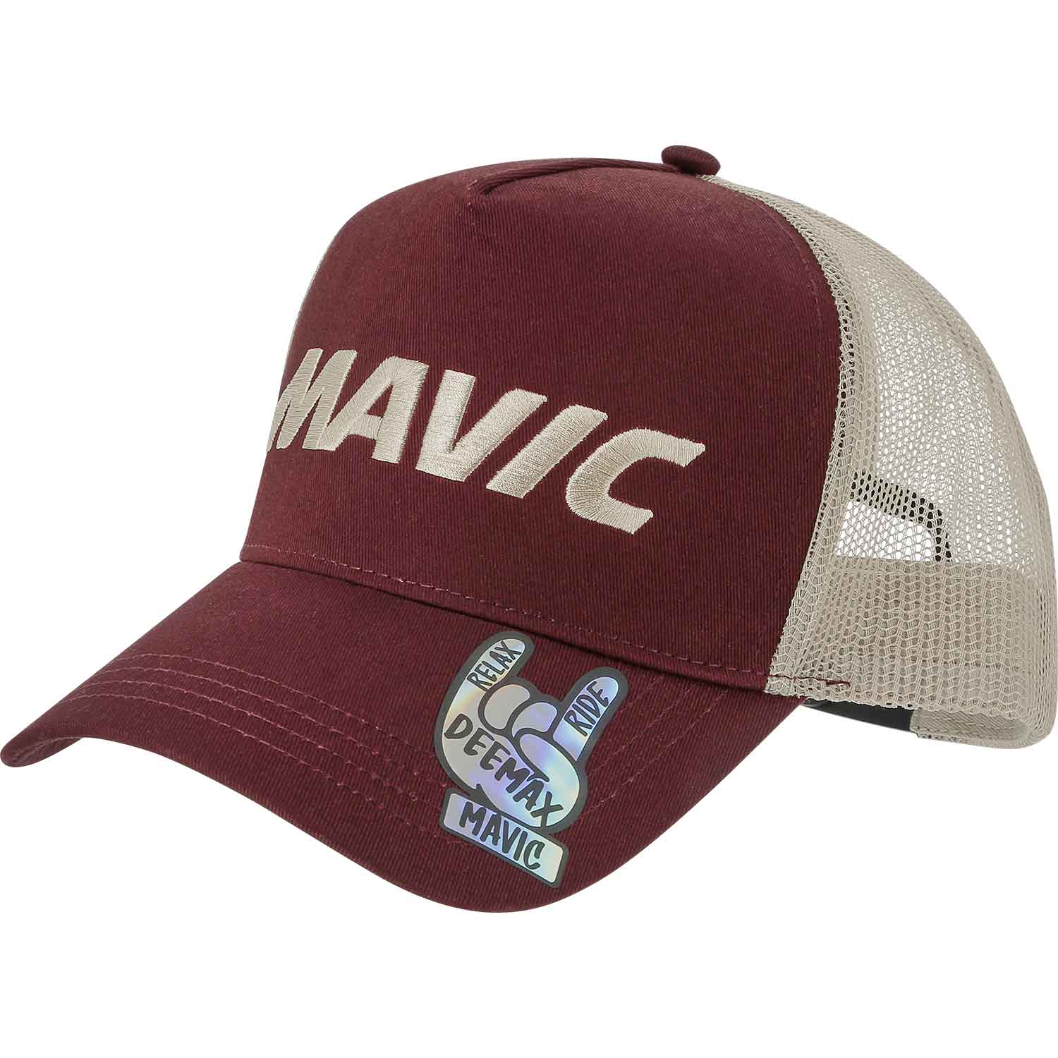 Mavic Trucker Caps Aubergine - FREE UK Shipping, FREE 365 Day Returns | Moto Central