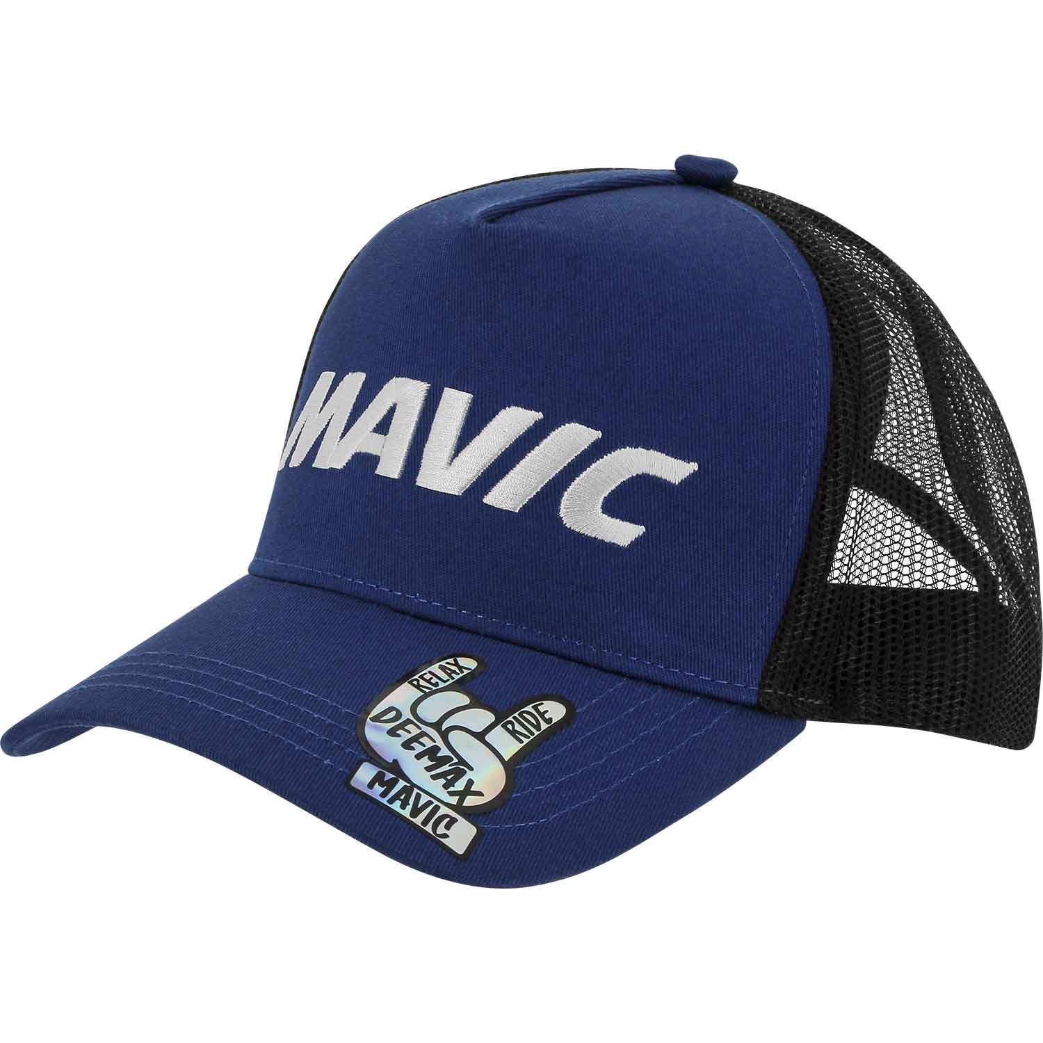 Mavic Trucker Caps Royal Blue - FREE UK Shipping, FREE 365 Day Returns | Moto Central