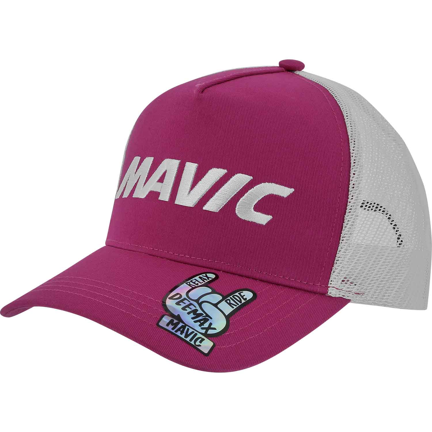 Mavic Trucker Caps Pink - FREE UK Shipping, FREE 365 Day Returns | Moto Central