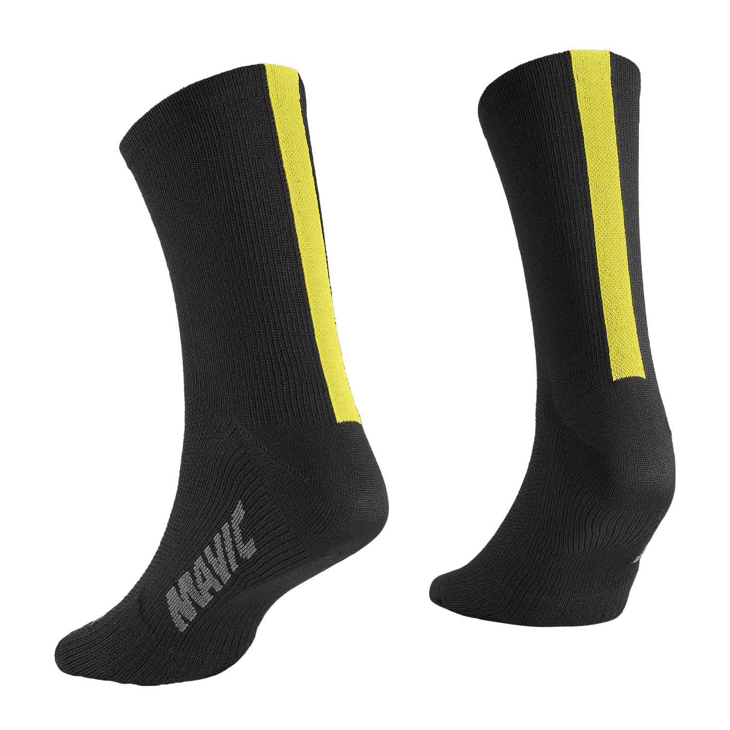 Mavic Essential Mid Socks Black - FREE UK Shipping, FREE 365 Day Returns | Moto Central