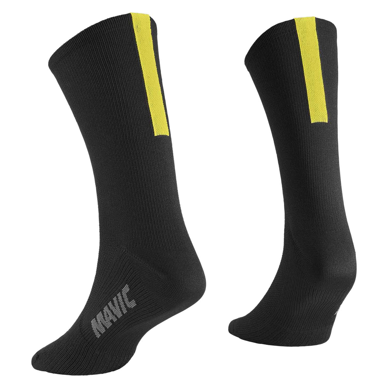Mavic Essential High Socks Black - FREE UK Shipping, FREE 365 Day Returns | Moto Central
