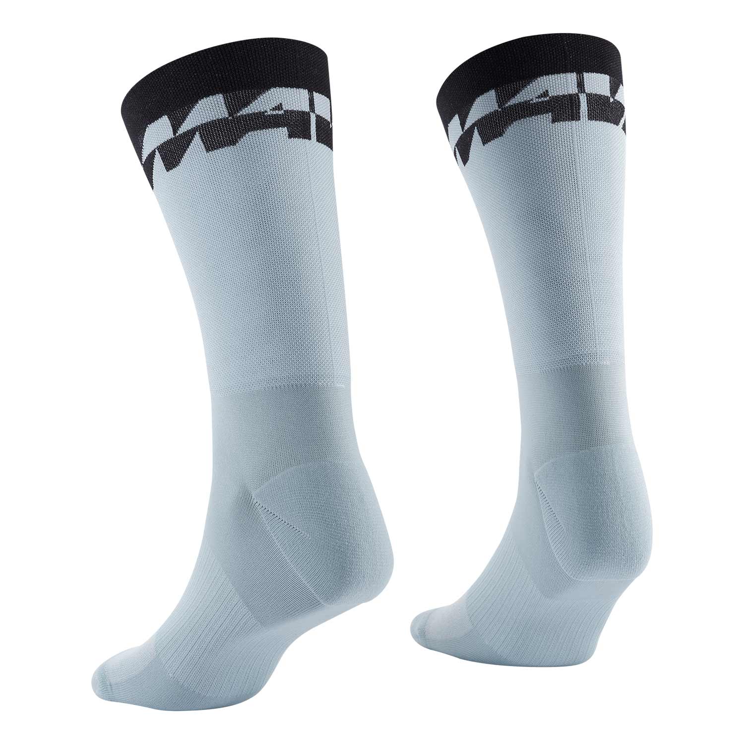 Mavic Ksyrium High Socks Celeste / Off White - FREE UK Shipping, FREE 365 Day Returns | Moto Central