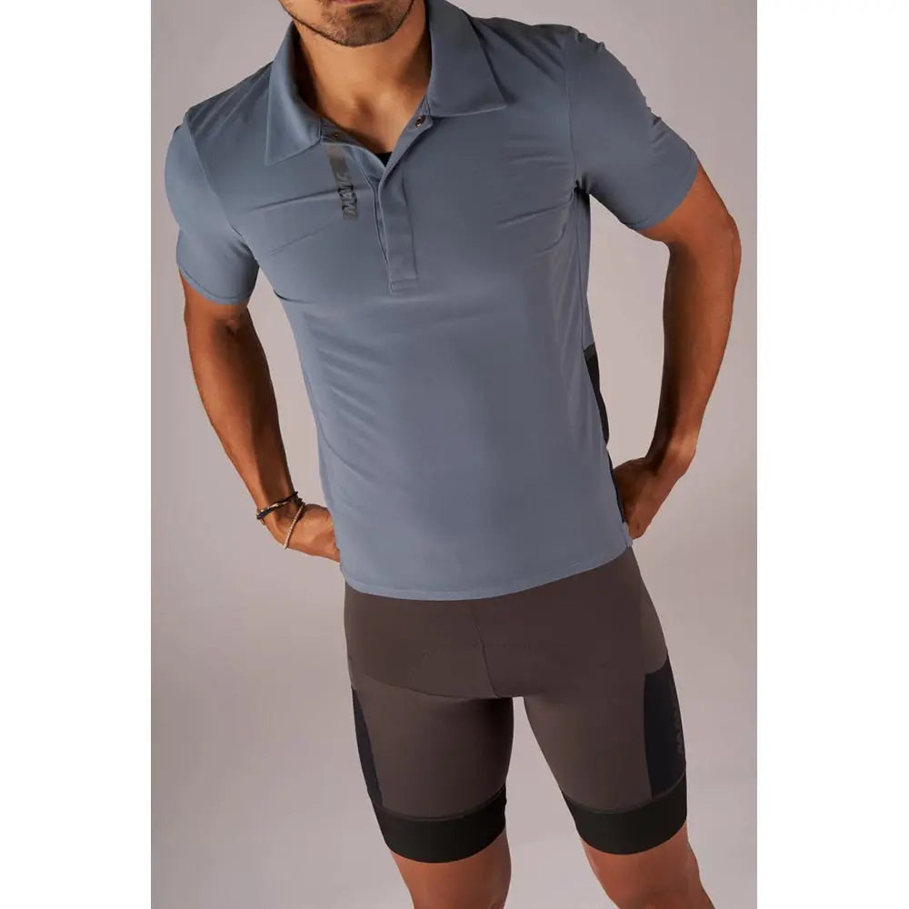 Mavic Allroad Polo Orion Blue - FREE UK Shipping, FREE 365 Day Returns | Moto Central