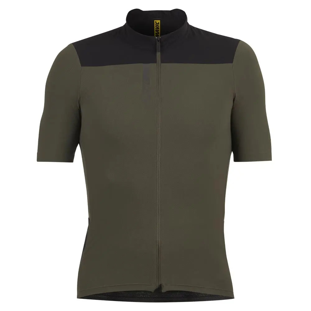 Mavic Allroad Cargo Short Sleeves Jersey Army Green - FREE UK Shipping, FREE 365 Day Returns | Moto Central