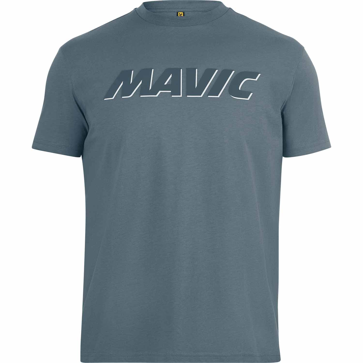 Mavic Corporate Logo T-Shirt Orion Blue - FREE UK Shipping, FREE 365 Day Returns | Moto Central