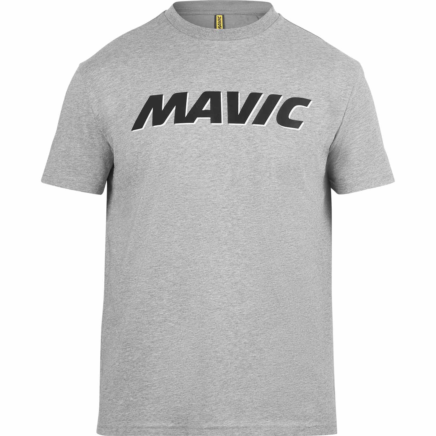 Mavic Corporate Logo T-Shirt Light Grey / Black - FREE UK Shipping, FREE 365 Day Returns | Moto Central
