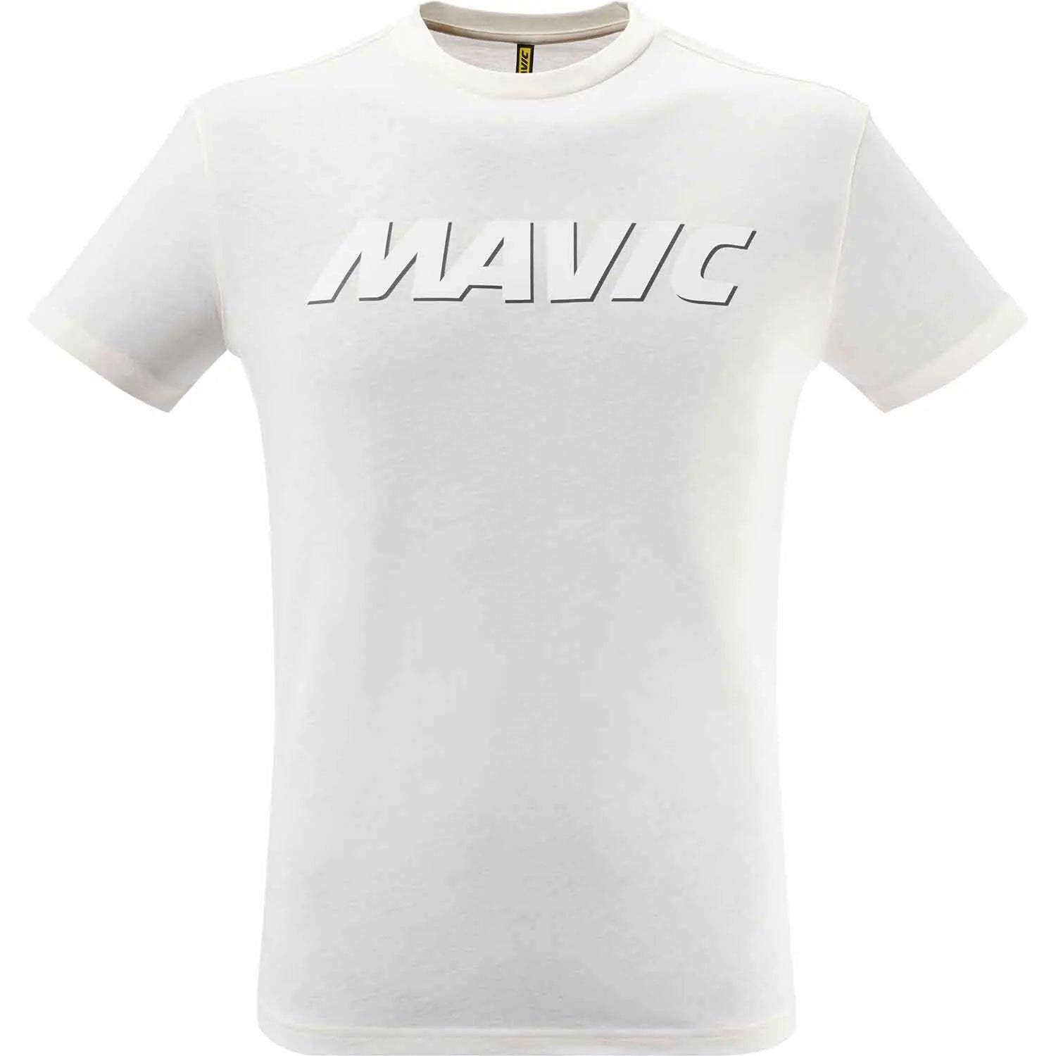 Mavic Corporate Logo T-Shirt Off White - FREE UK Shipping, FREE 365 Day Returns | Moto Central
