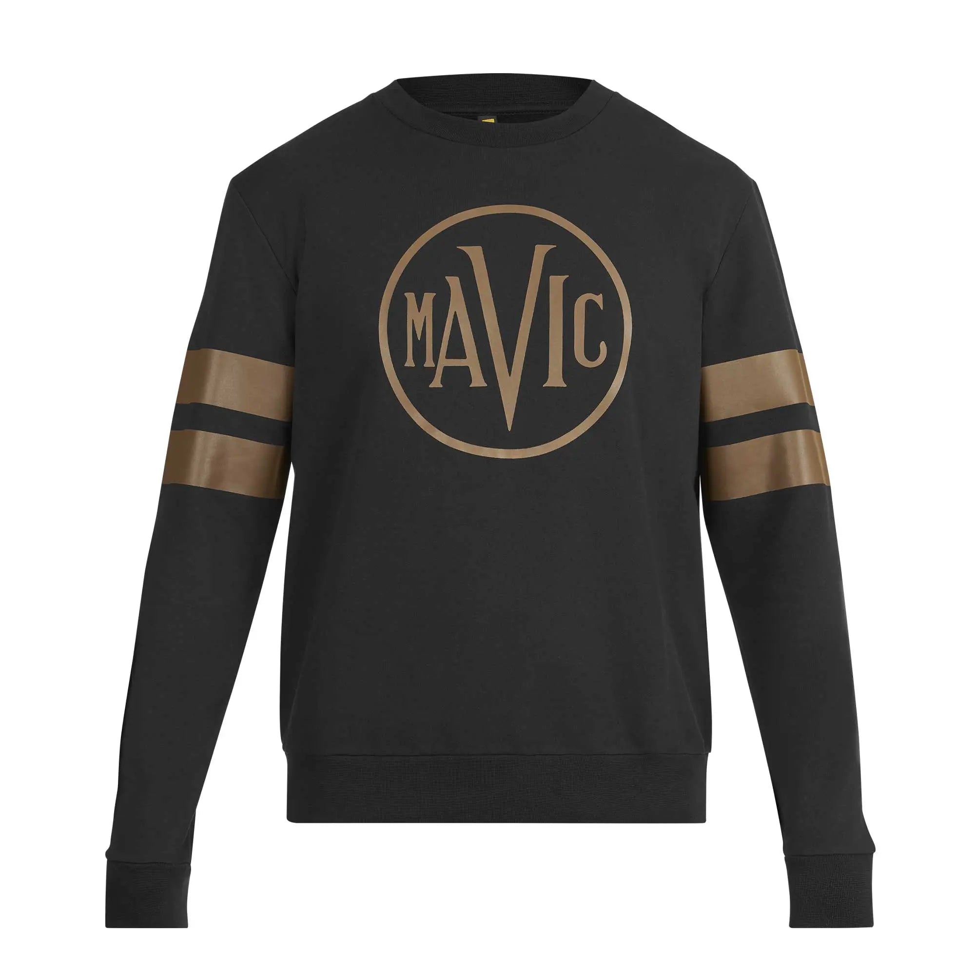 Mavic Heritage Logo Jumper Black / Bronze - FREE UK Shipping, FREE 365 Day Returns | Moto Central