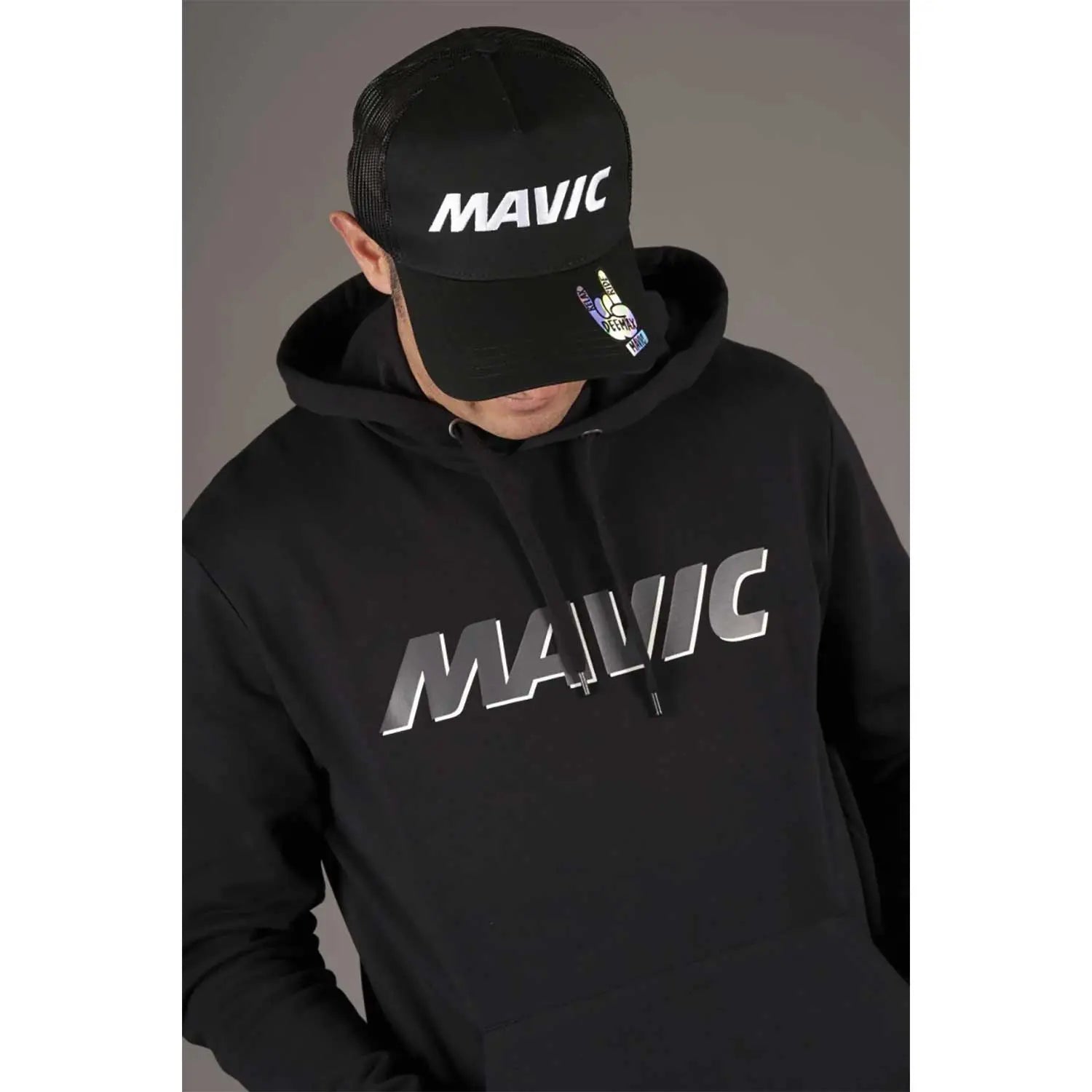 Mavic Corporate Logo Hoodie Black - FREE UK Shipping, FREE 365 Day Returns | Moto Central