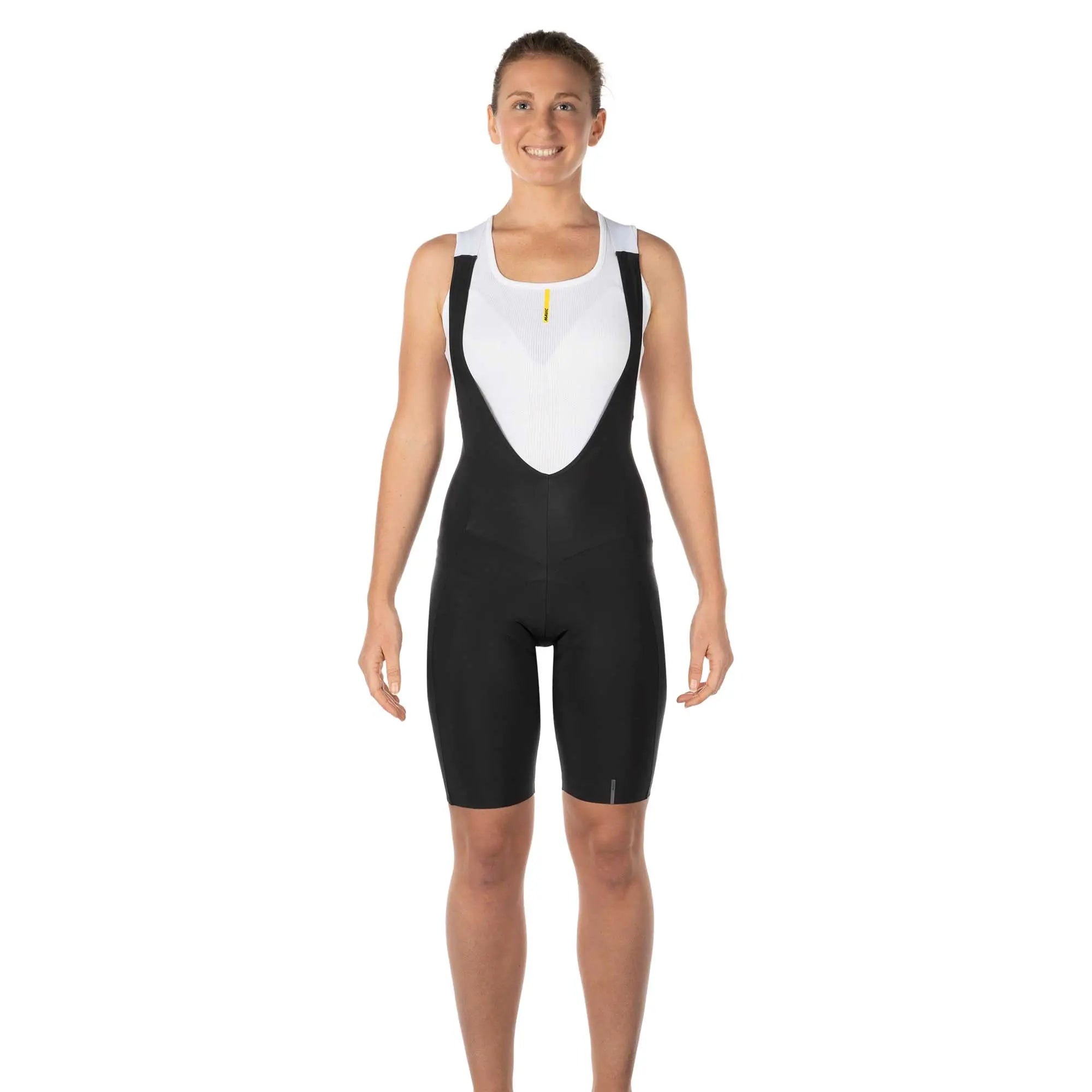 Mavic Essential Ladies Bib Shorts Black - FREE UK Shipping, FREE 365 Day Returns | Moto Central