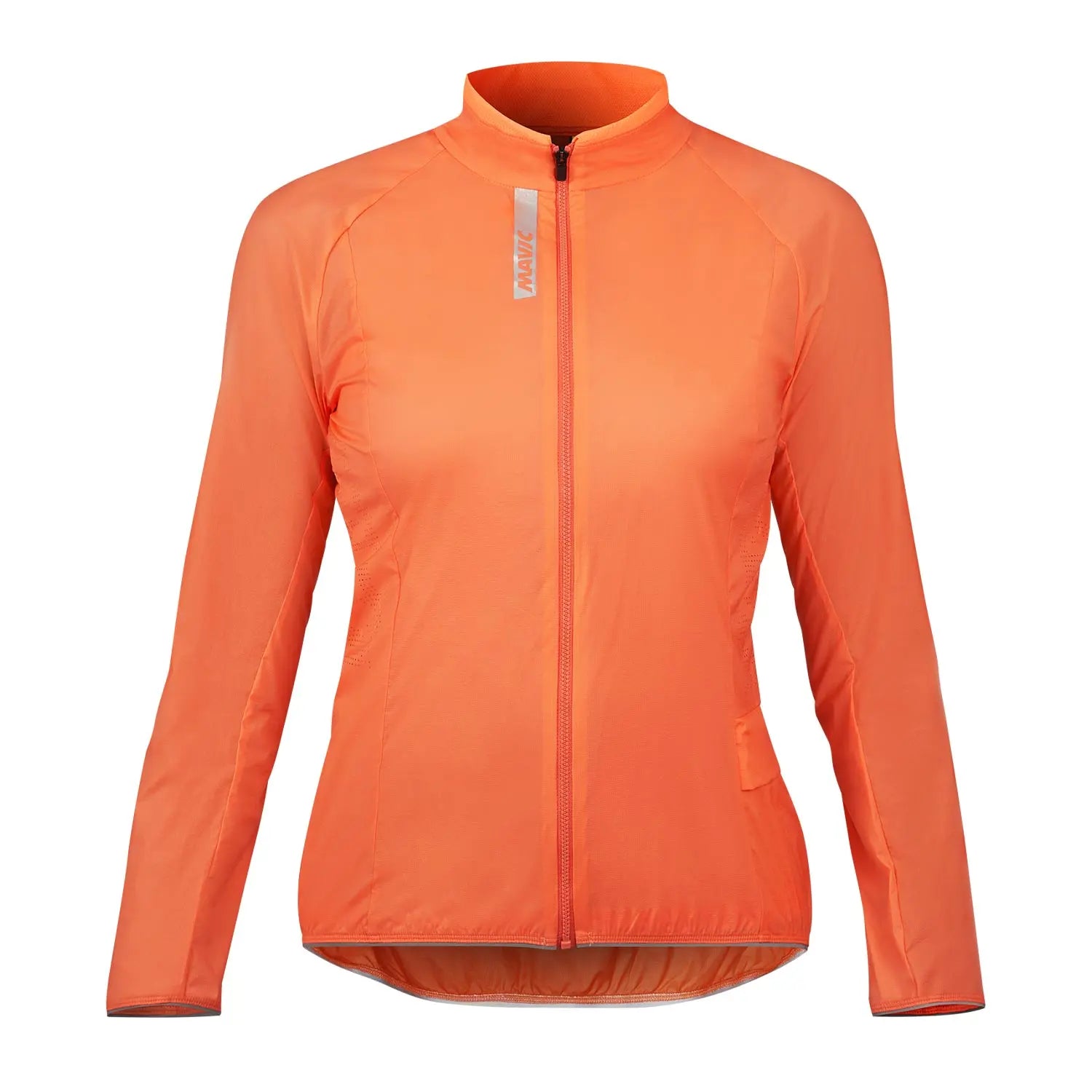 Mavic Cosmic Windproof Ladies Jacket Coral - FREE UK Shipping, FREE 365 Day Returns | Moto Central