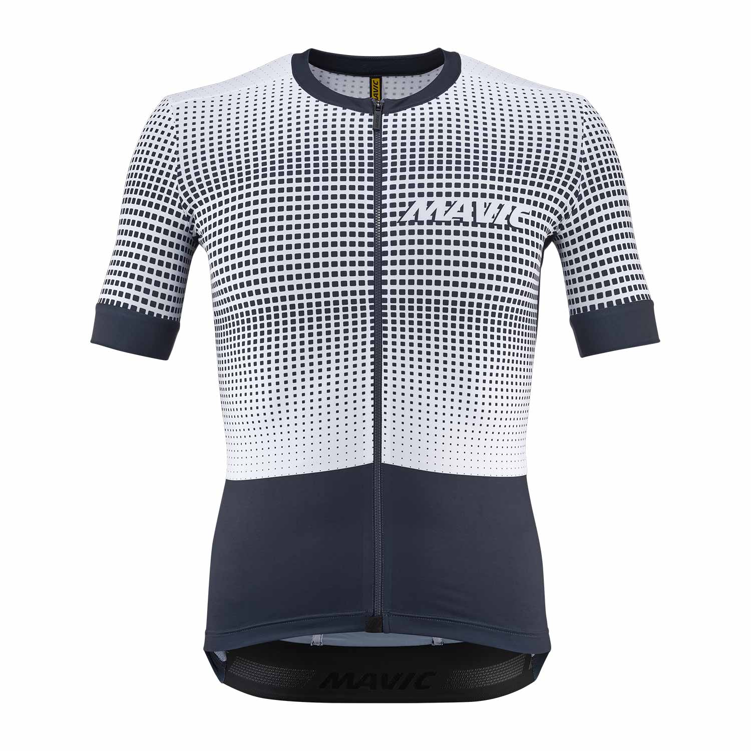 Mavic Aksium Graphic Jersey Navy - FREE UK Shipping, FREE 365 Day Returns | Moto Central