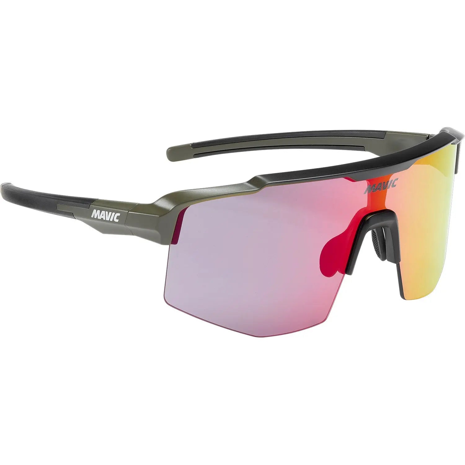 Mavic MVS Shield Cat 2 Sunglasses Red - FREE UK Shipping, FREE 365 Day Returns | Moto Central